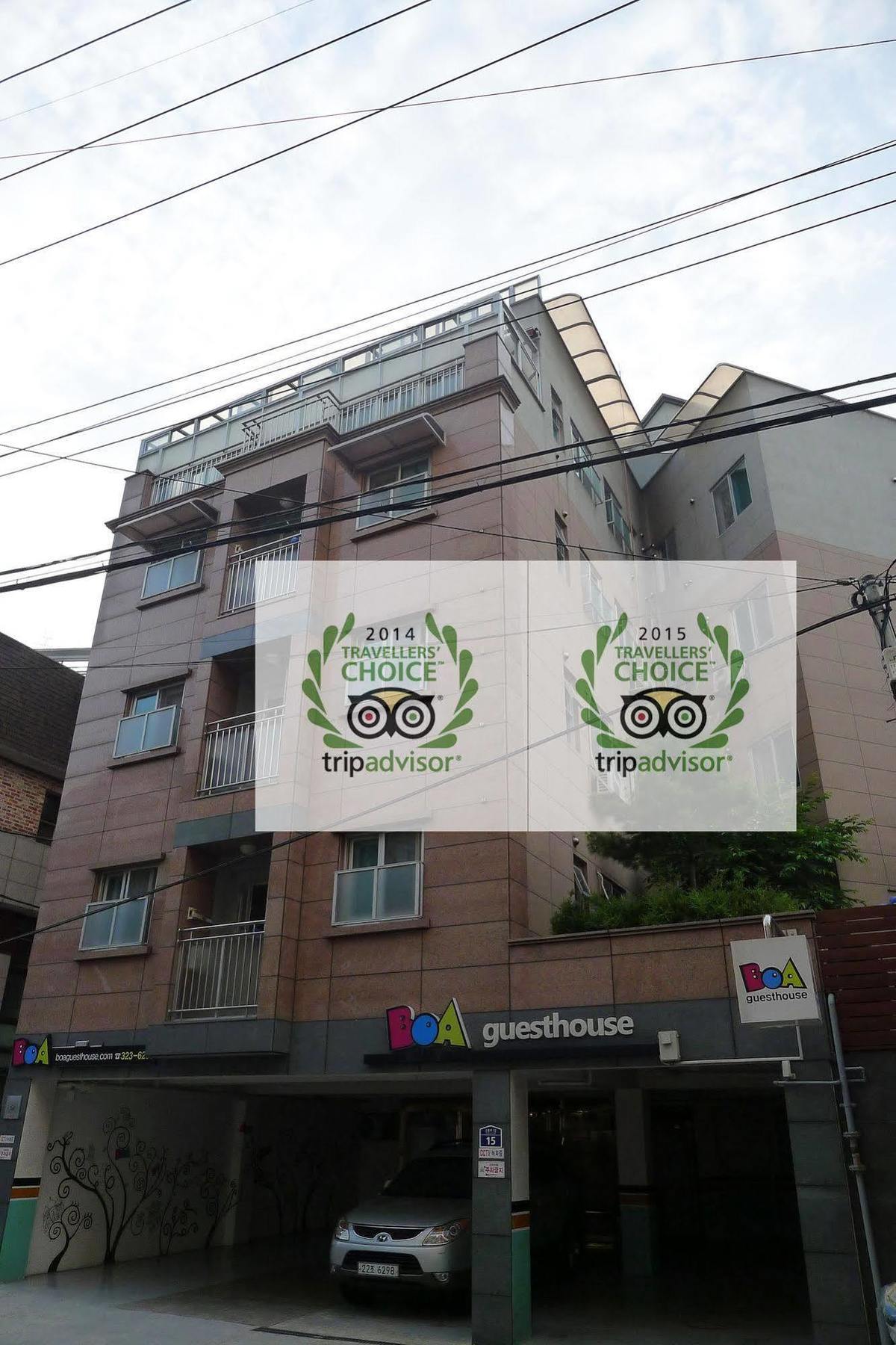 Boa Travel House Hostel Seoul Bagian luar foto